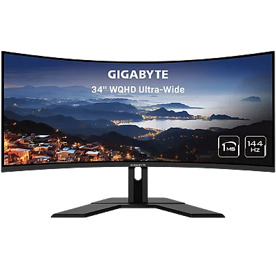 Gigabyte G34WQC 34 144Hz Ultra-Wide Curved monitor